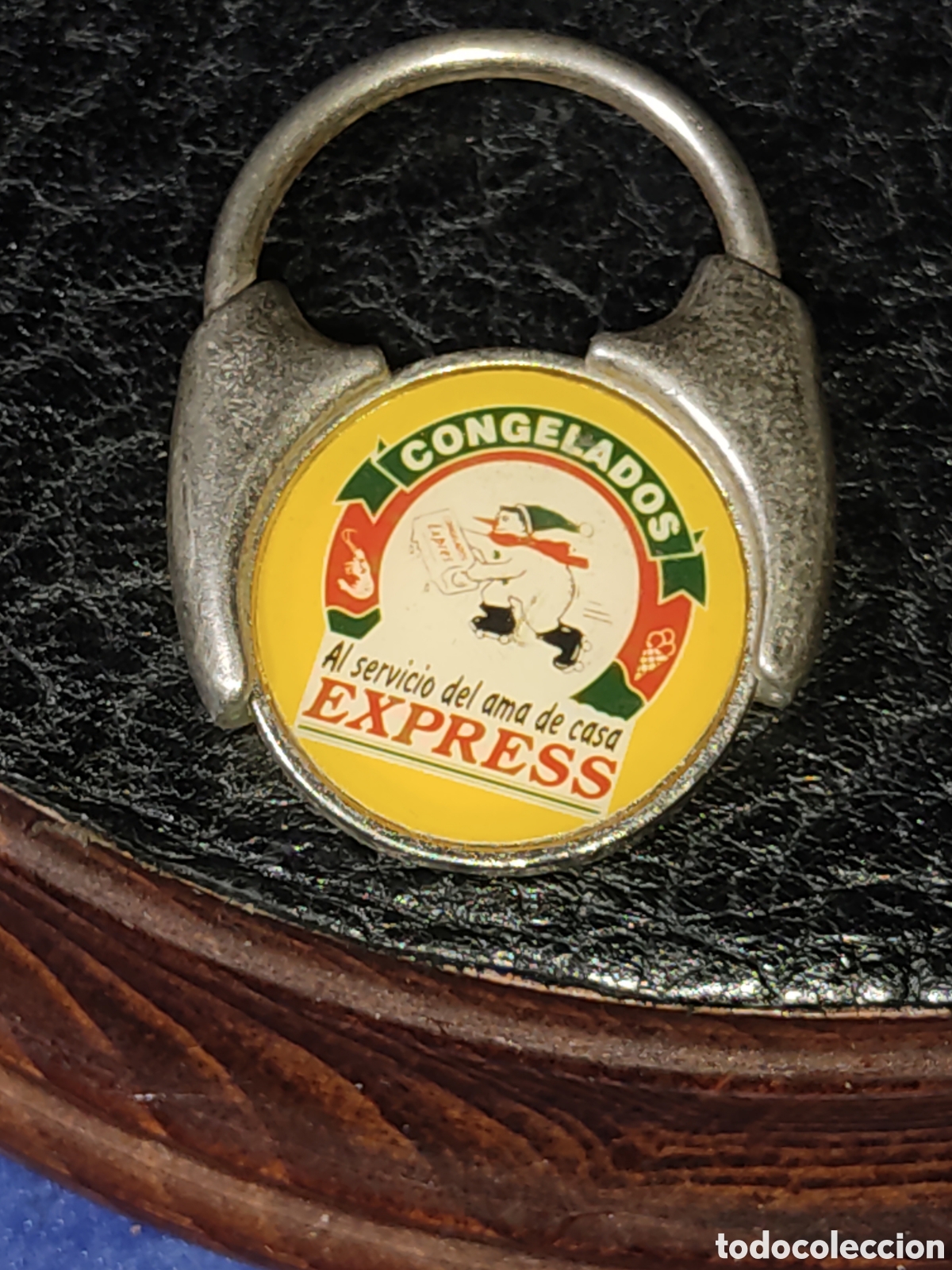 Coleccionismo de llaveros: Llavero moneda de carro & congelados express. - Foto 1