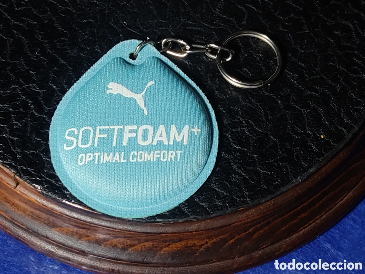 Coleccionismo de llaveros: Llavero acolchado Puma & Softfoam - Foto 1