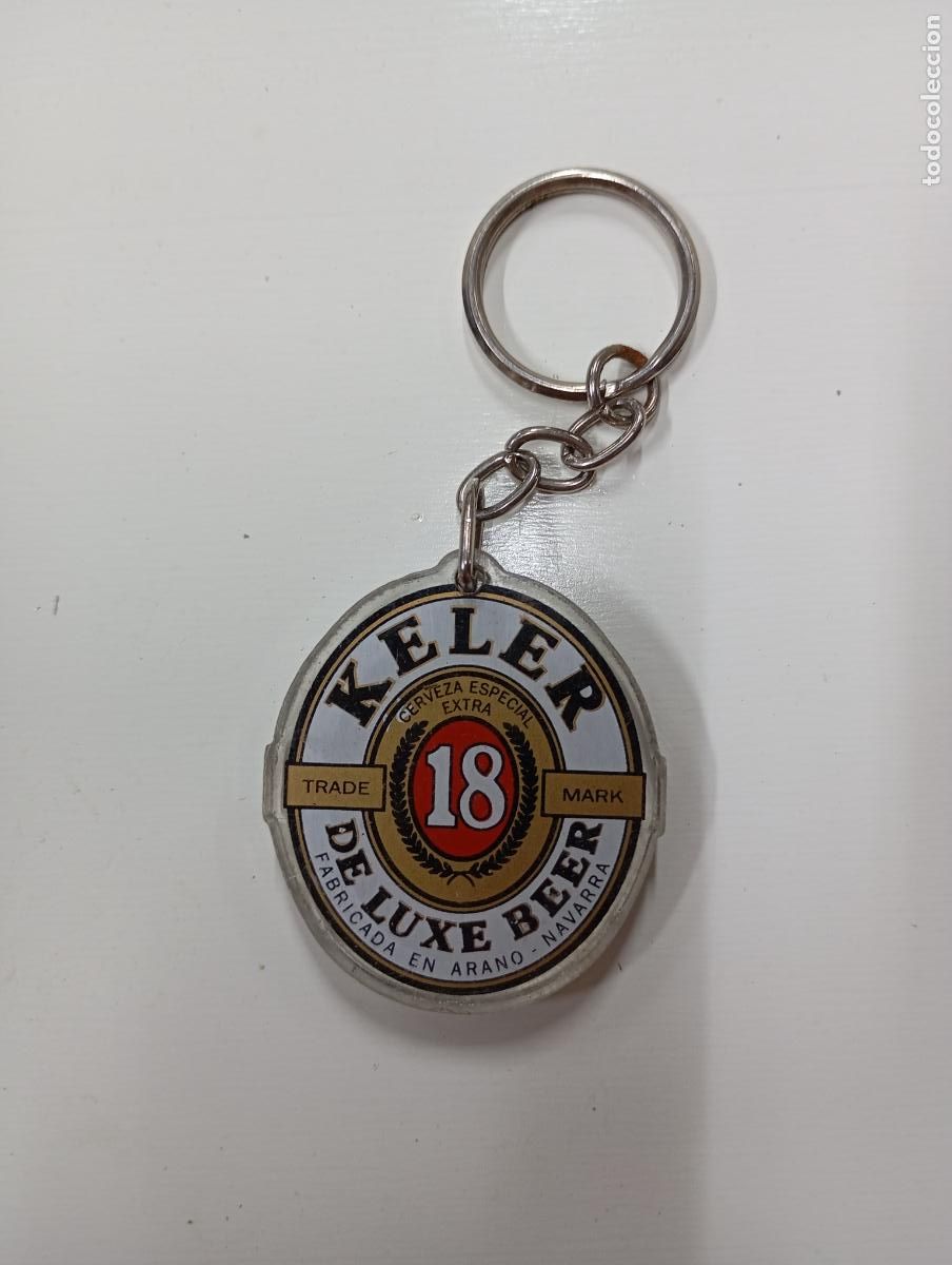 Coleccionismo de llaveros: LLAVERO CERVEZA KELER 18. CAR174
