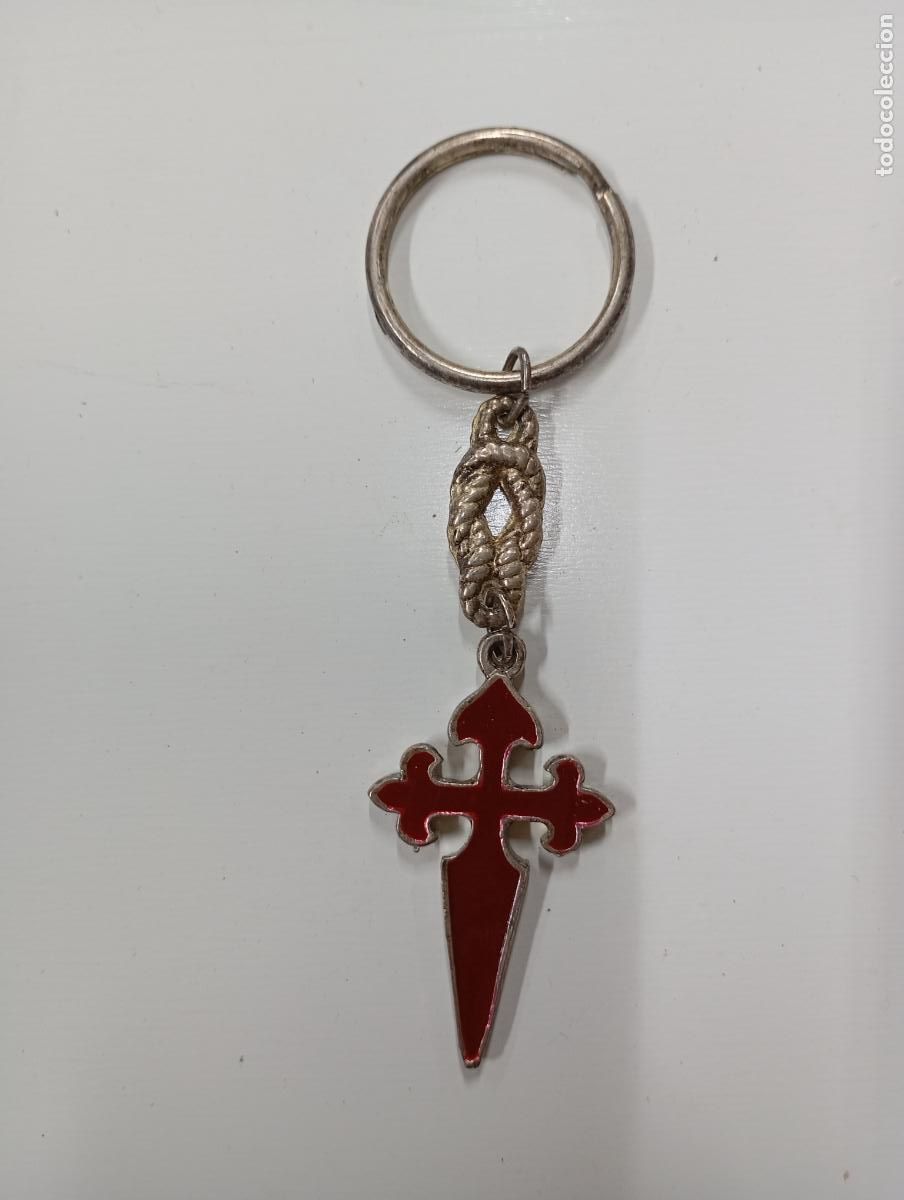 Colecionismo de porta-chaves: LLAVERO CRUZ DE SANTIAGO LOGRO&Ntilde;O. CAR174