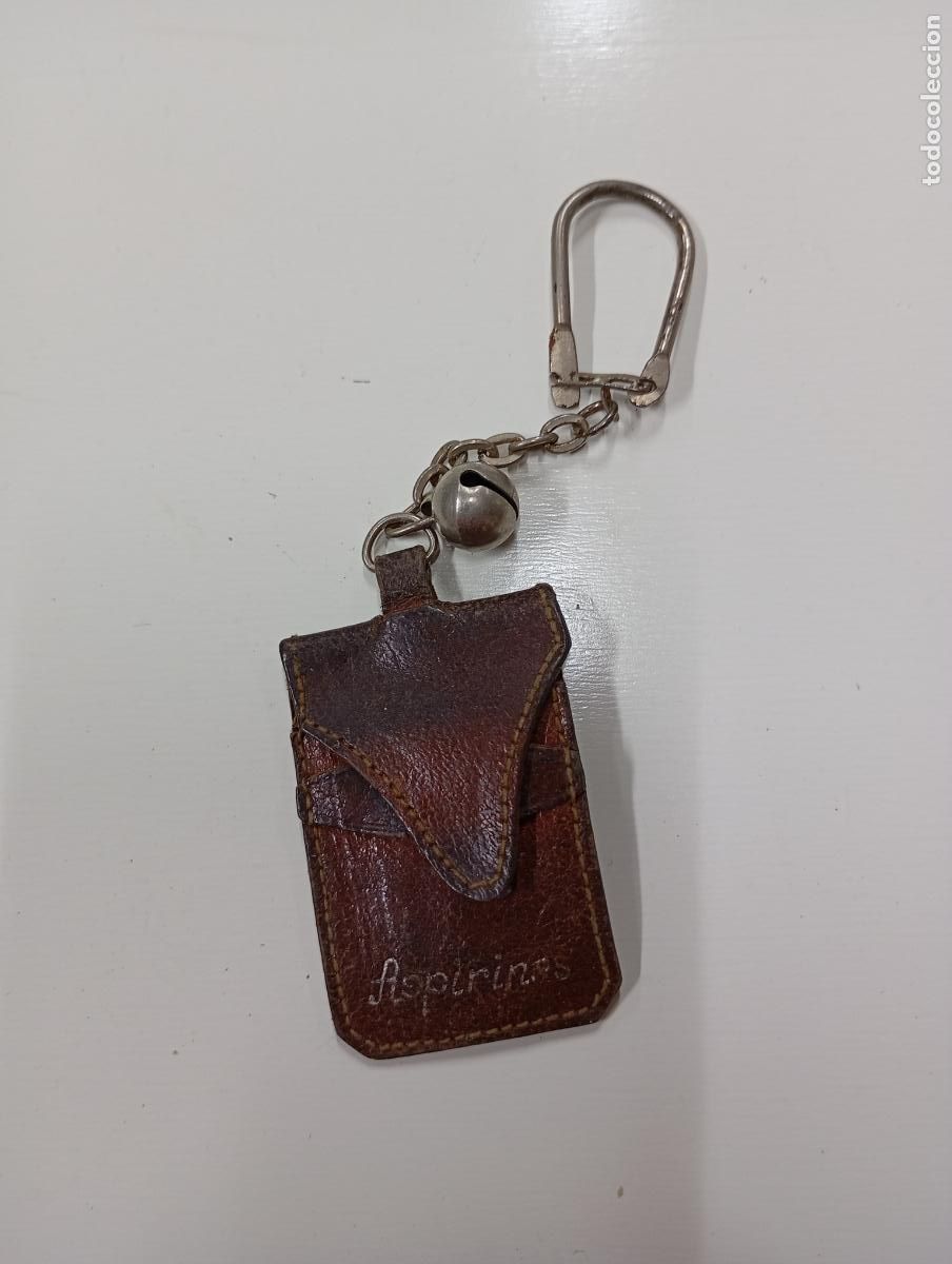 Collection of Keychains: LLAVERO ESTUCHE ASPIRINAS. CAR175