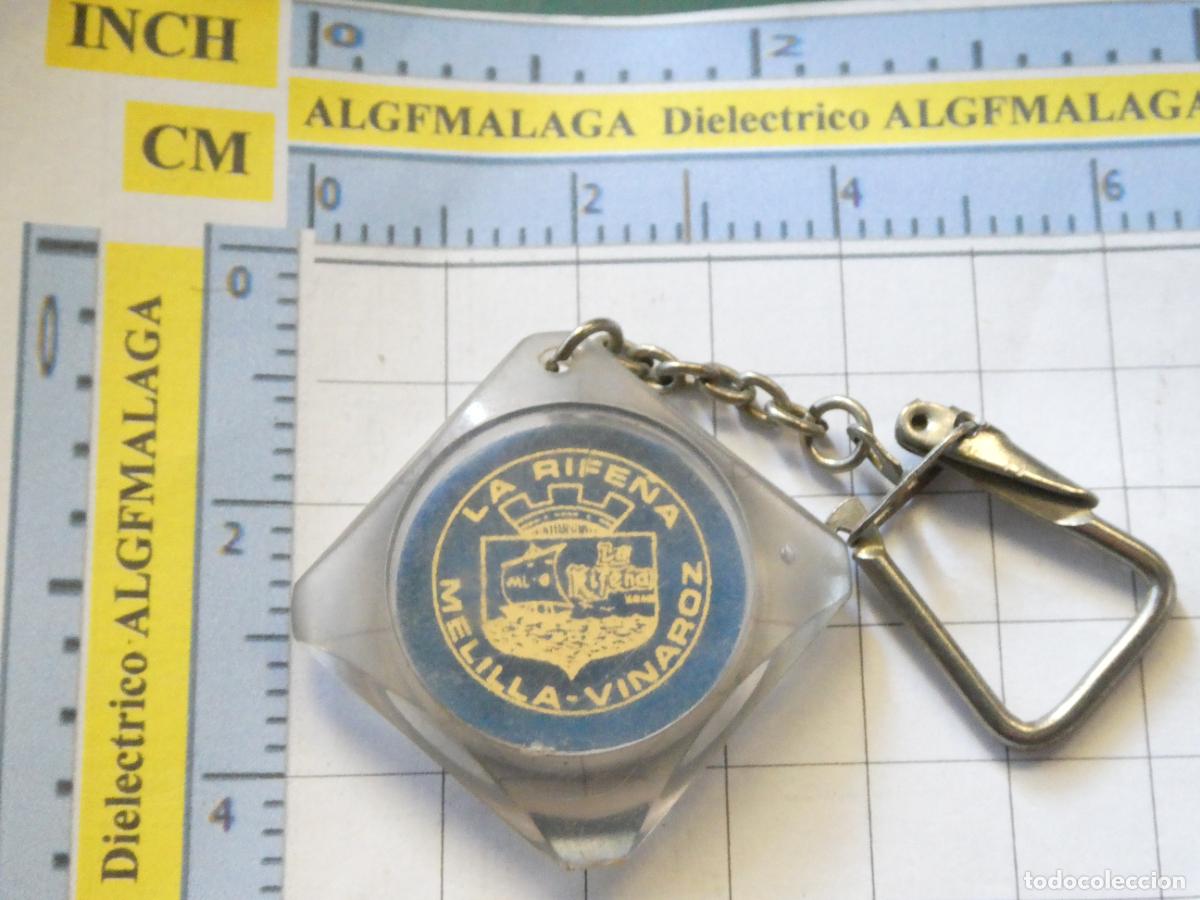 Sammlung von Schl&uuml;sselanh&auml;ngern: LLAVERO DE MELILLA. RIF. LA RIFE&Ntilde;A MELILLA VINAROZ EMPRESA MINERA? NAVIERA? TRANSPORTE?