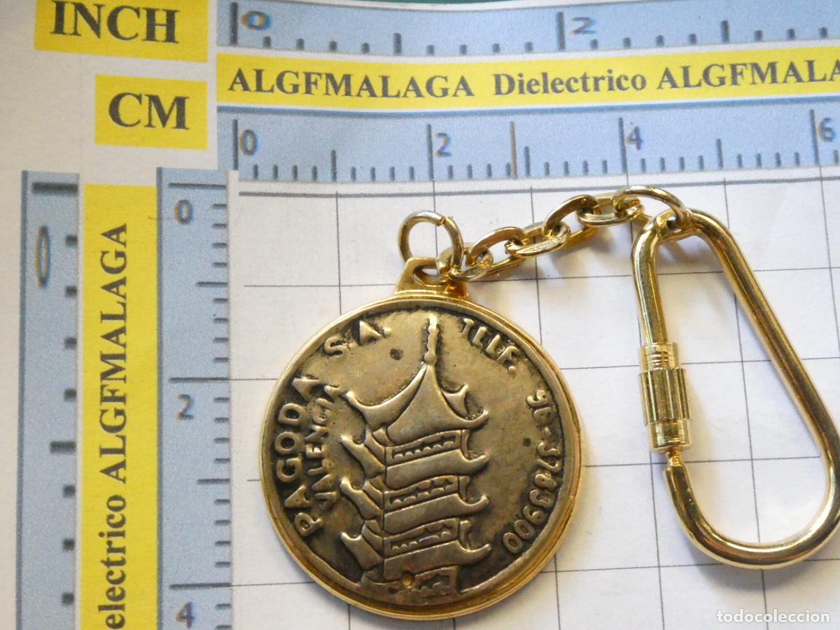 Coleccionismo de llaveros: LLAVERO DE MELILLA. BAZAR ORIENTAL PAGODA