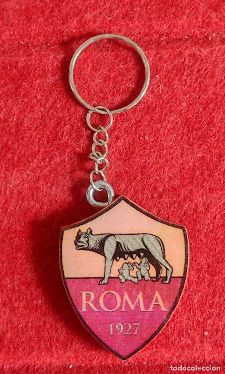 Collectionnisme de portes-cl&eacute;s: Llavero f&uacute;tbol AS ROMA
