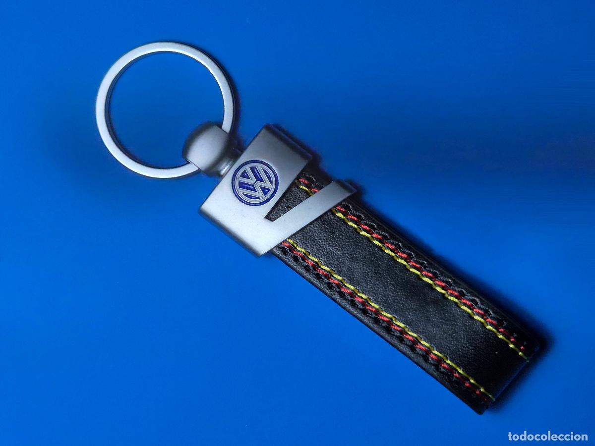 Coleccionismo de llaveros: Llavero cuero VOLKSWAGEN