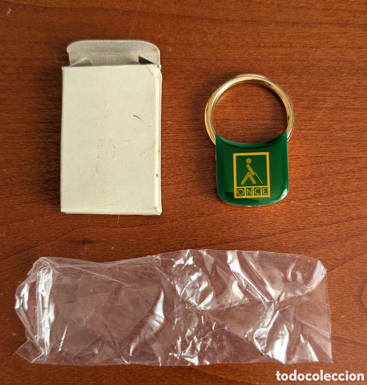 Coleccionismo de llaveros: ONCE Antiguo llavero sin usar. Keychain