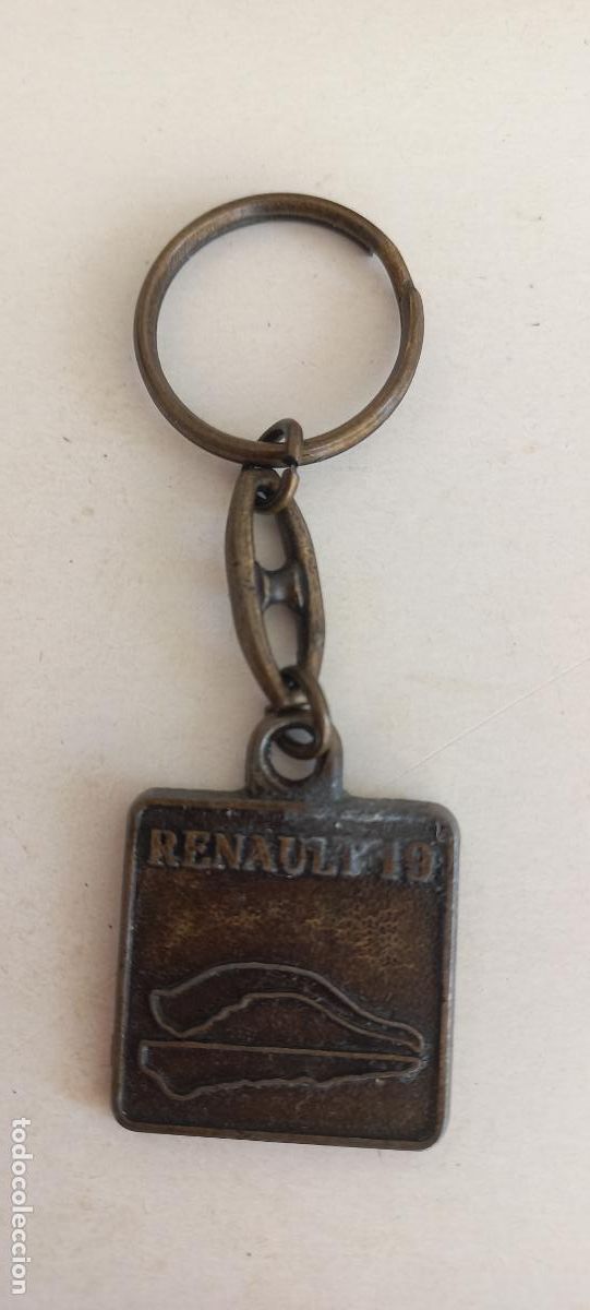 Coleccionismo de llaveros: Llavero de coche. Renault 19.