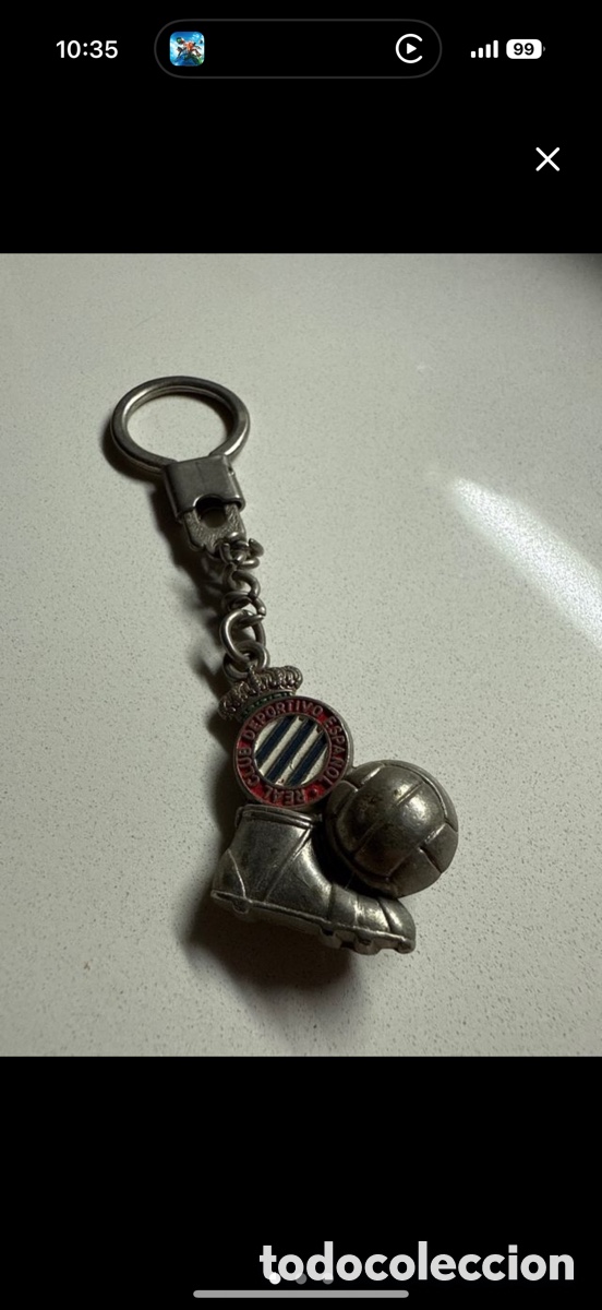 Coleccionismo de llaveros: Llavero RCD Espanyol - Foto 2
