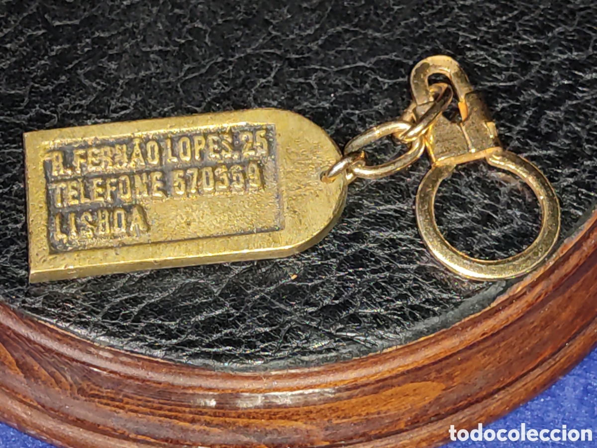 Coleccionismo de llaveros: Llavero de bronce Hotel VIP *** Lisboa - Foto 2