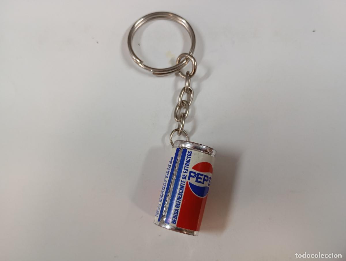 Sammlung von Schl&uuml;sselanh&auml;ngern: LLAVERO LATA PEPSI. CAR91