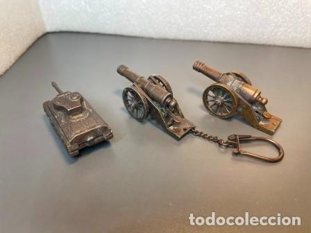 Collezionismo di Portachiavi: Llaveros para fulminantes - ca&ntilde;&oacute;nes bucanero y tanque tigre panzer - made in spain