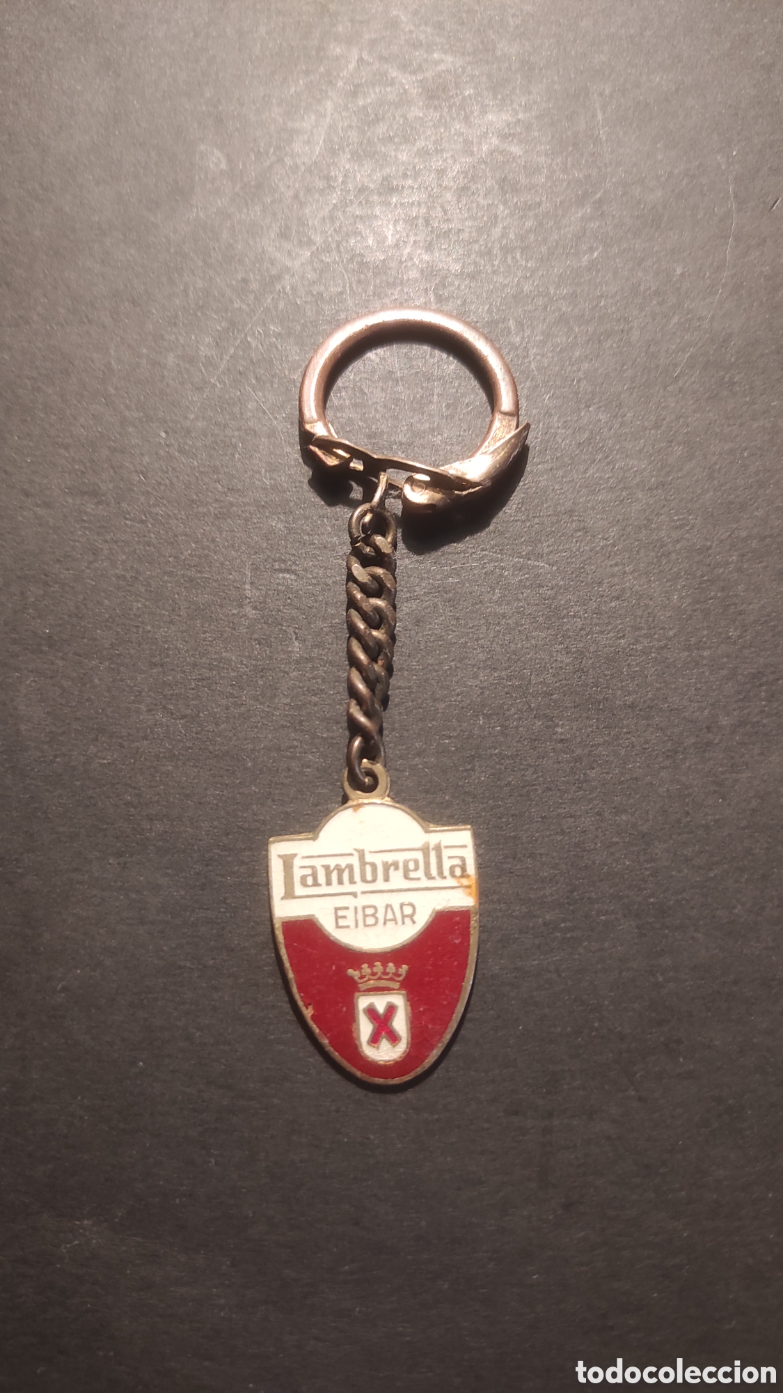 Coleccionismo de llaveros: Llavero antiguo de Lambretta - Foto 1