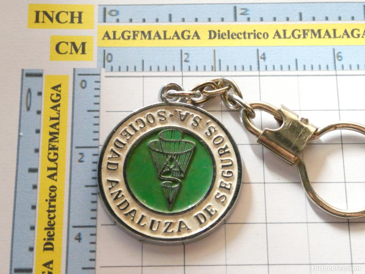 Collection of Keychains: LLAVERO DE SEGUROS ASEGURADORAS. SOCIEDAD ANDALUZA DE SEGUROS