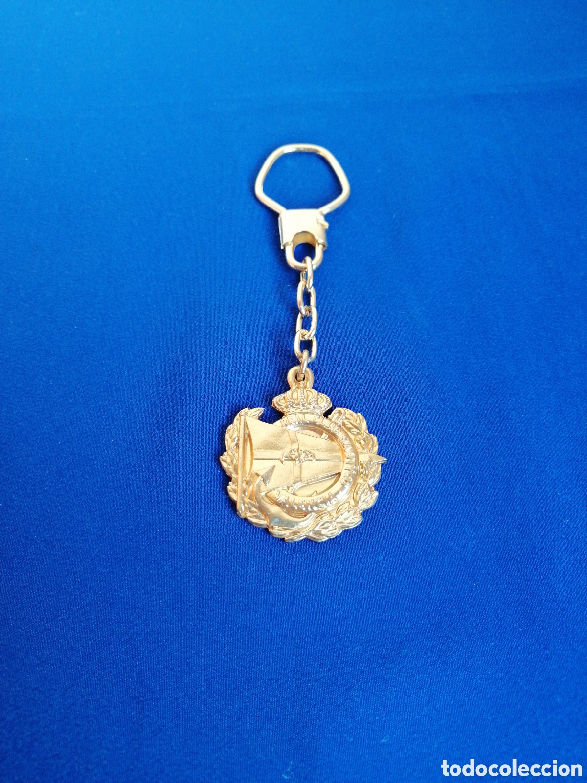 Collection of Keychains: REAL CLUB NAUTICO DE VALENCIA LLAVERO ANTIGUO