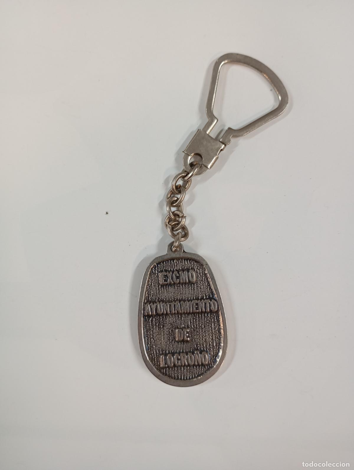 Colecionismo de porta-chaves: LLAVERO AYUNTAMIENTO DE LOGRO&Ntilde;O. CAR90