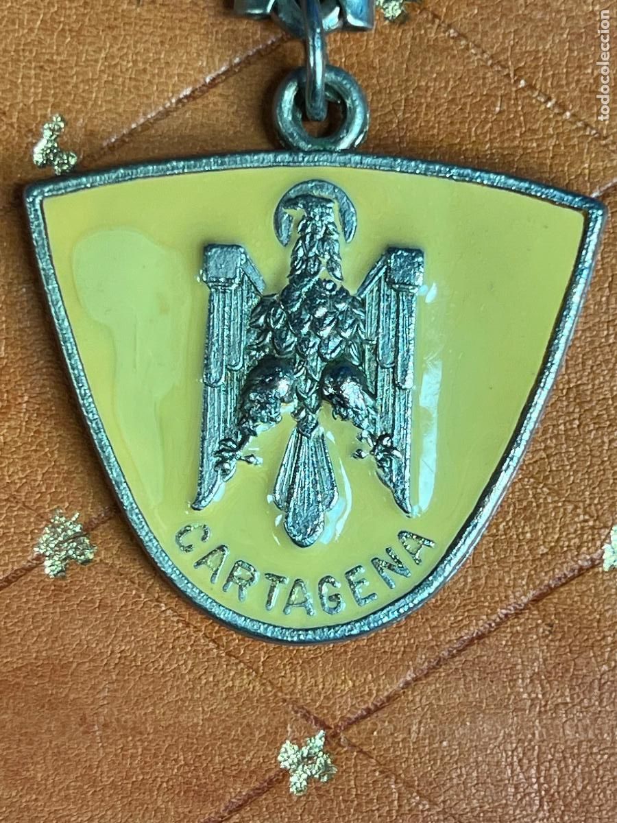 Coleccionismo de llaveros: Llavero POLICIA NACIONAL CARTAGENA , ESMALTADO