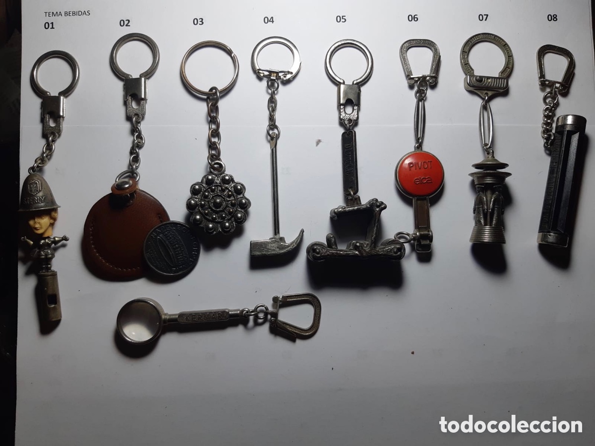 Coleccionismo de llaveros: Llaveros antiguos variados - Foto 2
