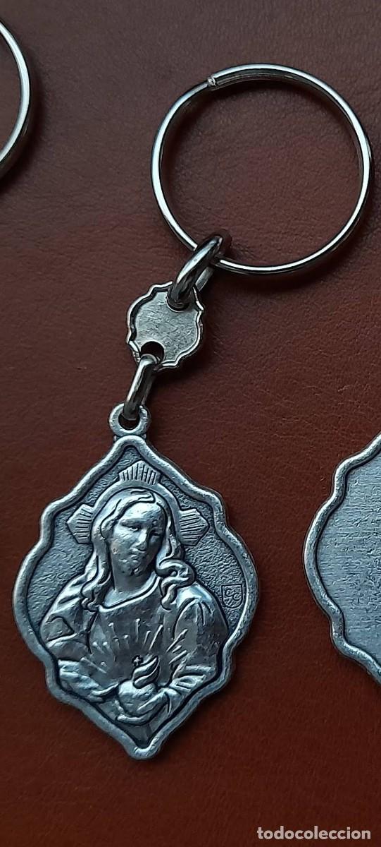 Sammlung von Schl&uuml;sselanh&auml;ngern: Llavero Sagrado Coraz&oacute;n de Jes&uacute;s