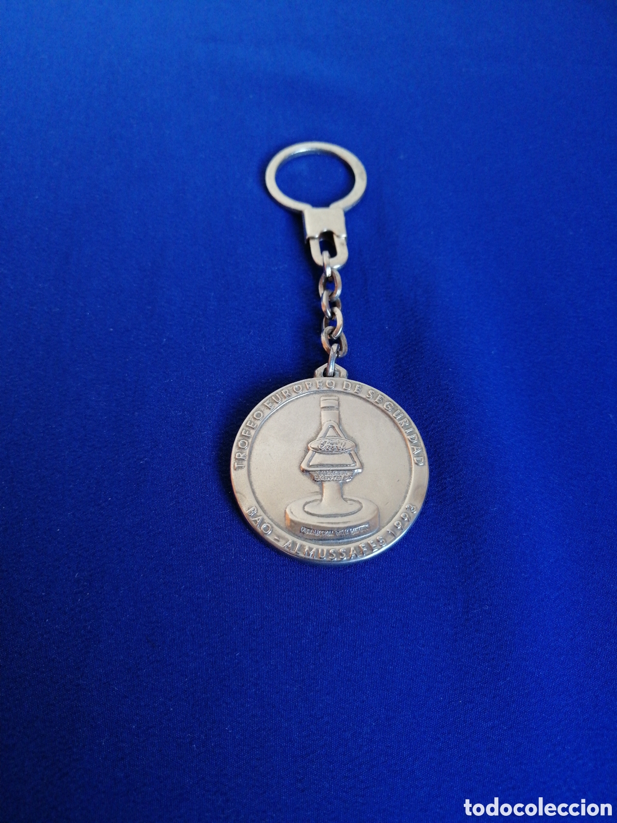 Collectionnisme de portes-cl&eacute;s: FORD TROFEO EUROPEO DE SEGURIDAD - ALMUSSAFES 1993 - VALENCIA LLAVERO