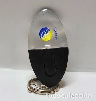 Coleccionismo de llaveros: LLAVERO DE PLASTICO LINTERNA BALLANTINES - LLAV-28274 - B-1079