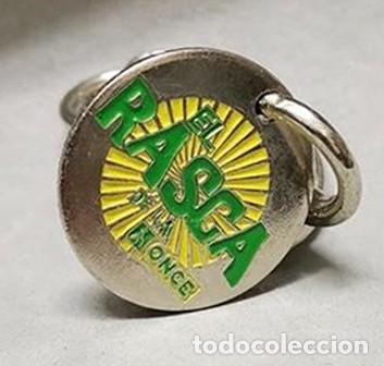 Collectionnisme de portes-cl&eacute;s: LLAVERO DE METAL ESMALTADO MONEDA CARRO DE LA COMPRA EL RASCA DE LA ONCE - LLAV-28302 - B-1080