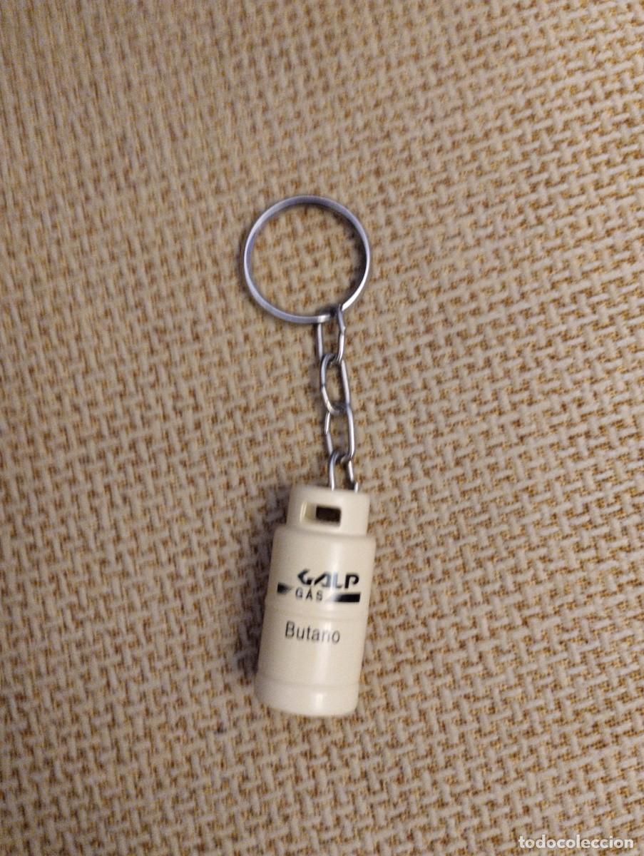 Collectionnisme de portes-cl&eacute;s: Llavero antiguo Galp gas butano