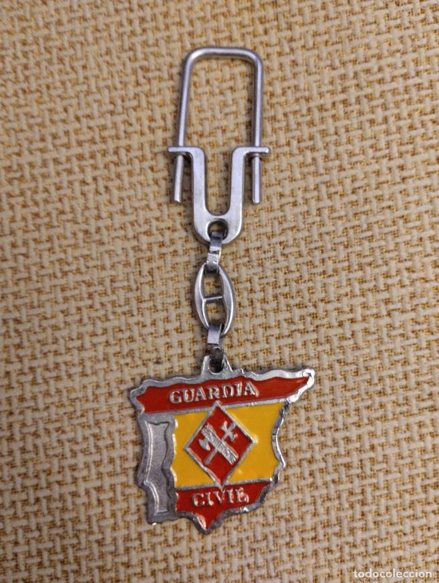 Collectionnisme de portes-cl&eacute;s: Llavero antiguo Guardia Civil