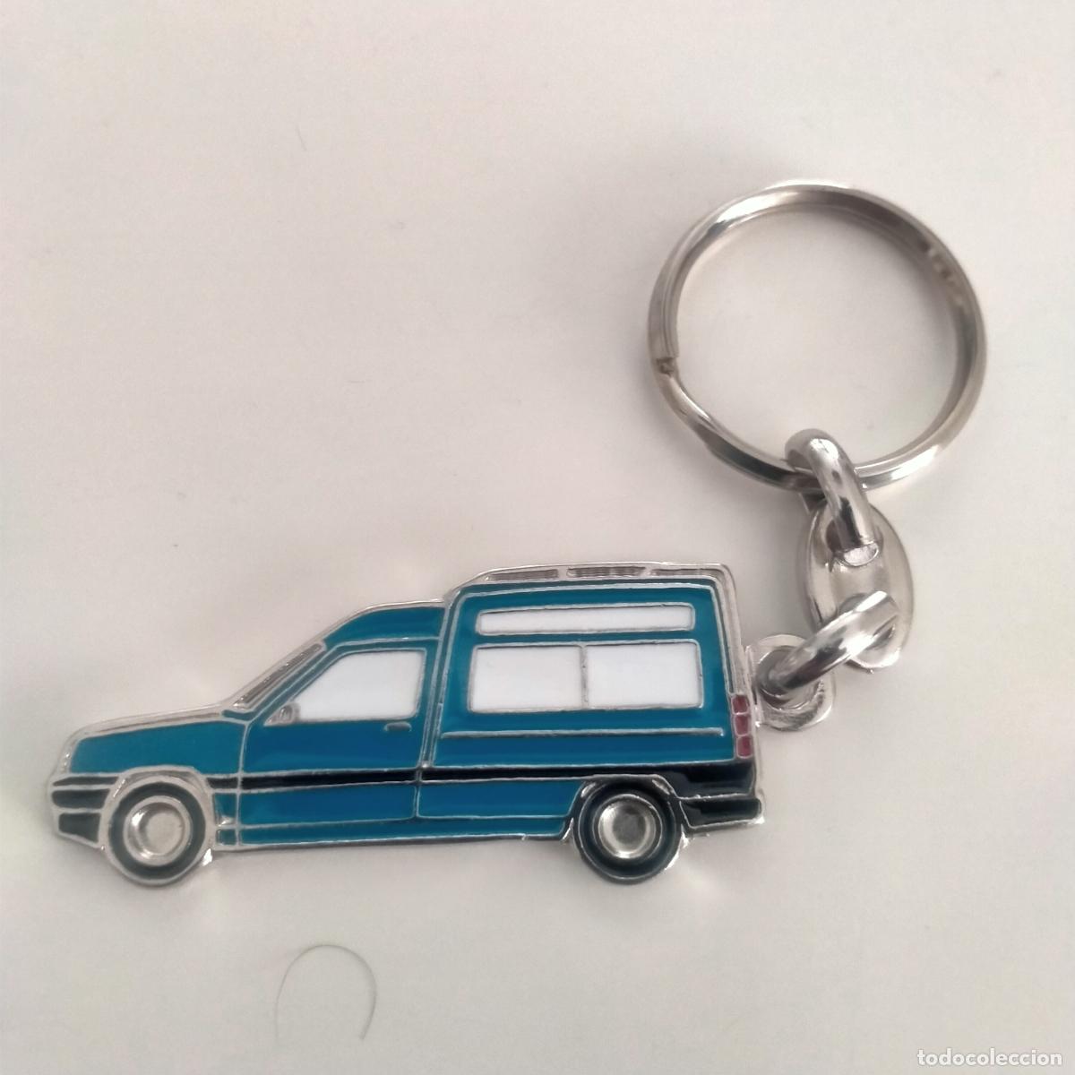 Coleccionismo de llaveros: Llavero Renault express azul - Foto 1