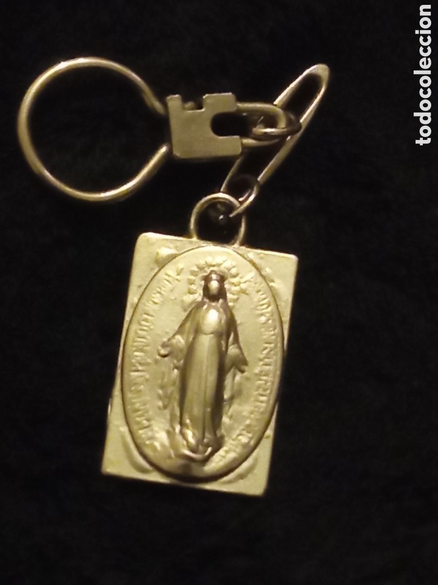 Coleccionismo de llaveros: Bonito llavero a Doble cara, Maria Sin pecado Concebida