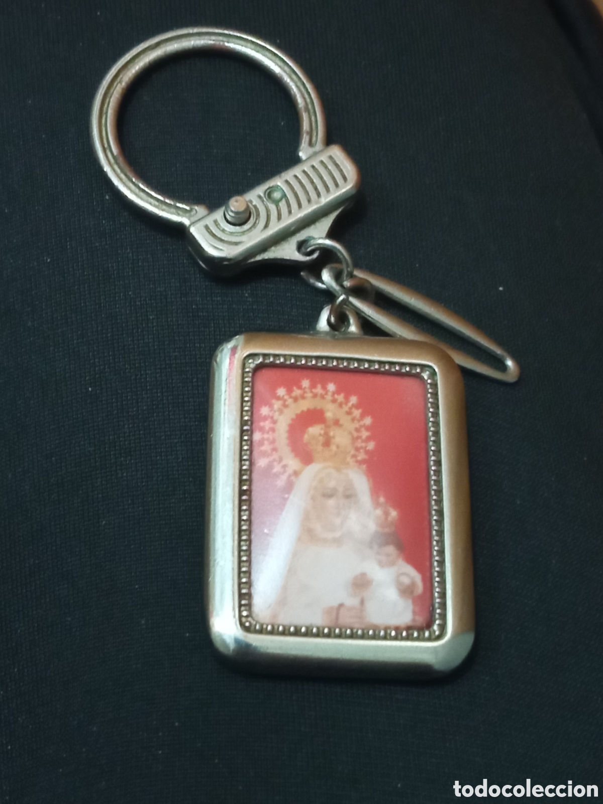 Coleccionismo de llaveros: Bonito llavero a Doble cara, Virgen de la Fuente Santa, Parrillas (Toledo)