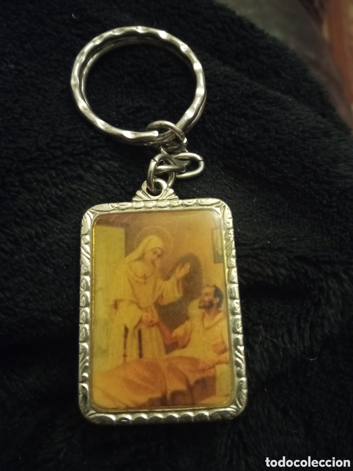Coleccionismo de llaveros: Bonito llavero a Doble cara, Santa Maria Soledad Torres Acosta