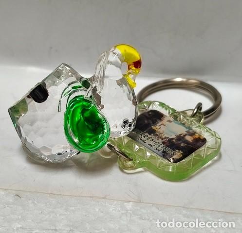 Coleccionismo de llaveros: LLAVERO DE PLASTICO TRANSPARENTE RECUERDO DE TORREMOLINOS - LLAV-28369 - B-1084