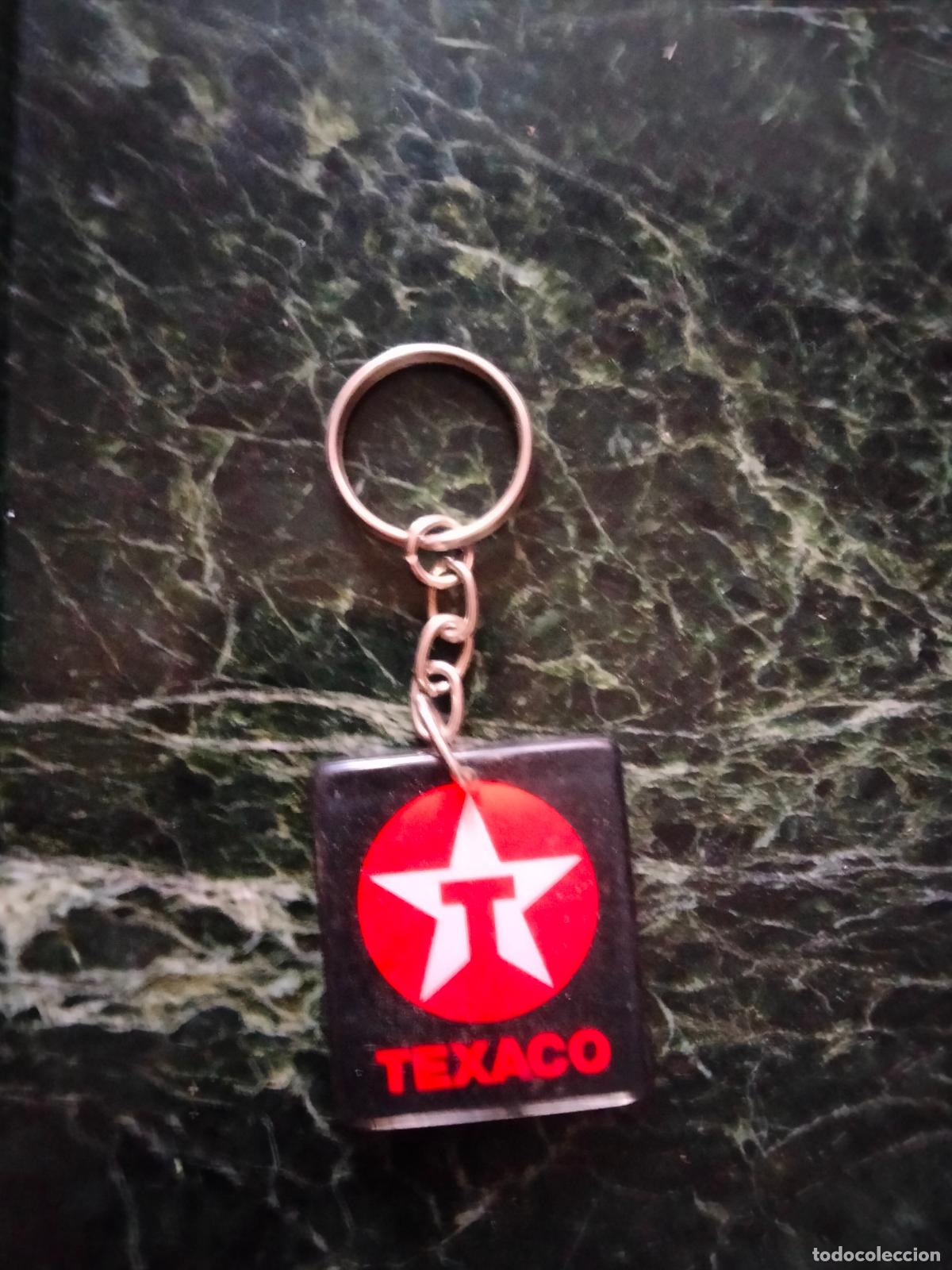 Collectionnisme de portes-cl&eacute;s: Llavero Texaco. E S. Jovipe. Las Rozas.