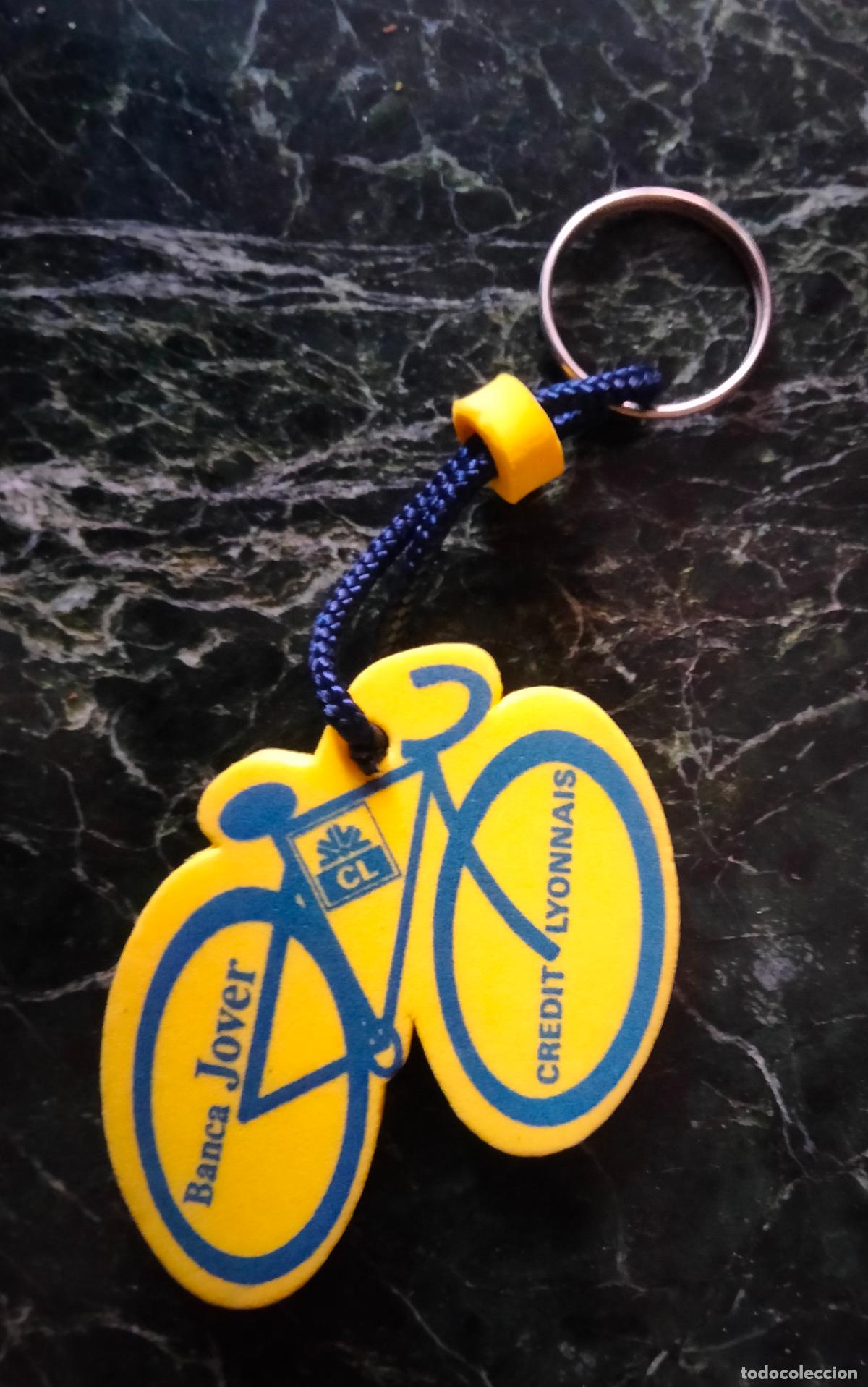 Collectionnisme de portes-cl&eacute;s: Llavero bicicleta Credit Lyonnas