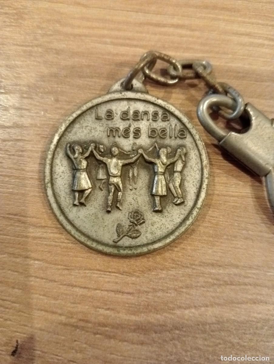 Sammlung von Schl&uuml;sselanh&auml;ngern: LLAVERO CATALUNYA SARDANA LA DANSA MES BELLA CATALU&Ntilde;A ESCUDOS