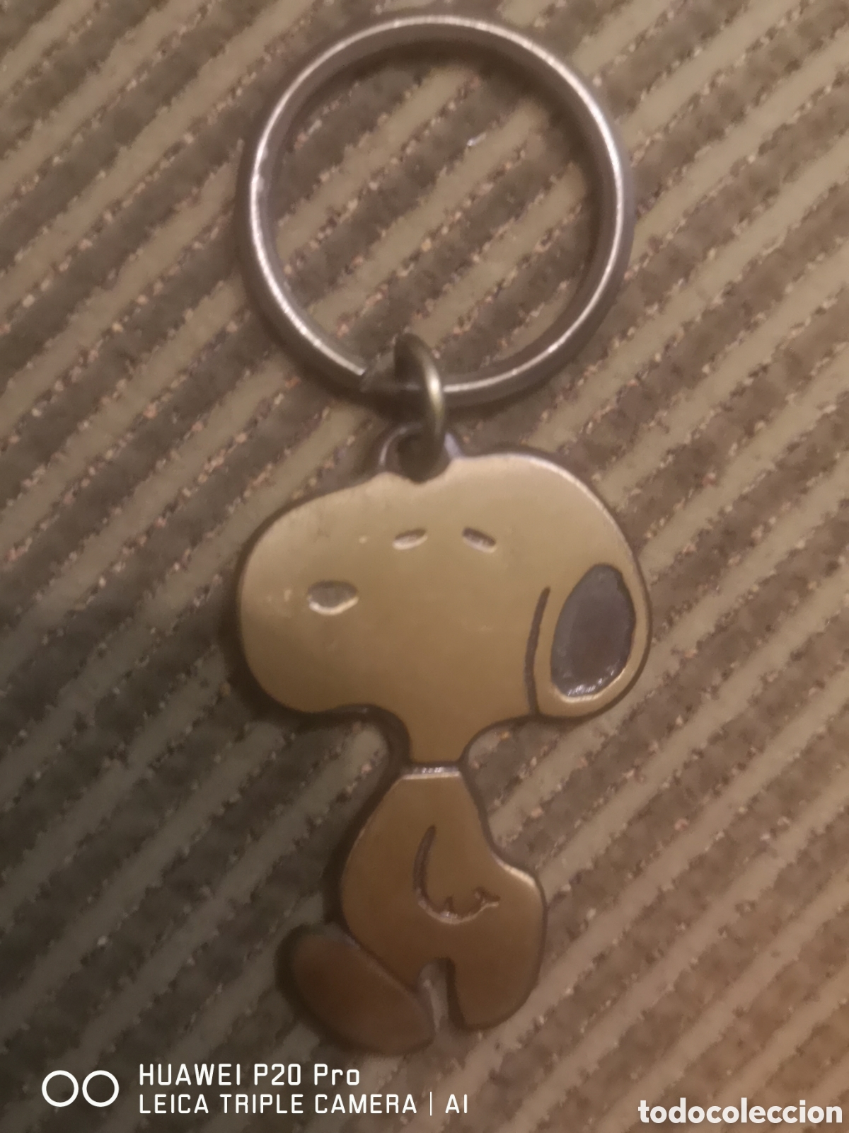 Coleccionismo de llaveros: LLAVERO SNOOPY 1958 SOLID BRASS - Foto 2