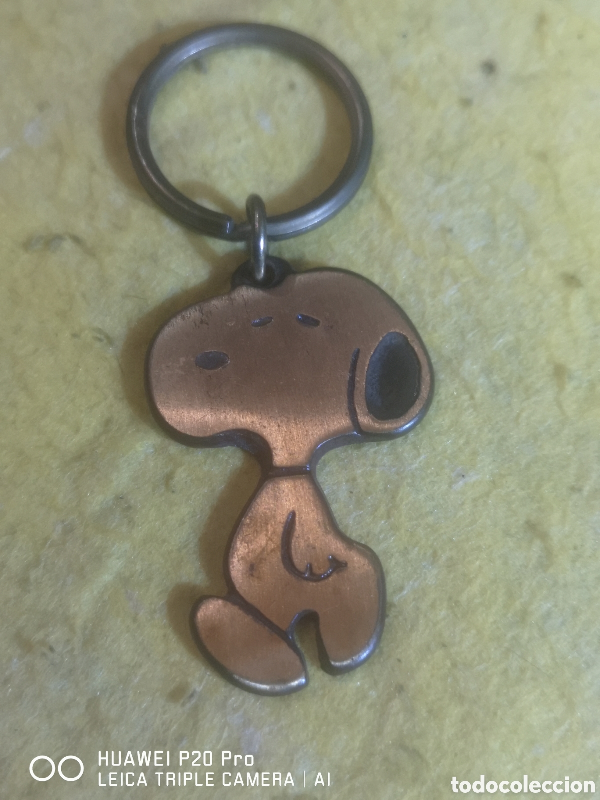 Coleccionismo de llaveros: LLAVERO SNOOPY 1958 SOLID BRASS