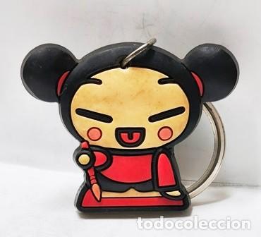 Sammlung von Schl&uuml;sselanh&auml;ngern: LLAVERO DE GOMA CON DISE&Ntilde;O DE PUCCA - LLAV-28405 - B-1086