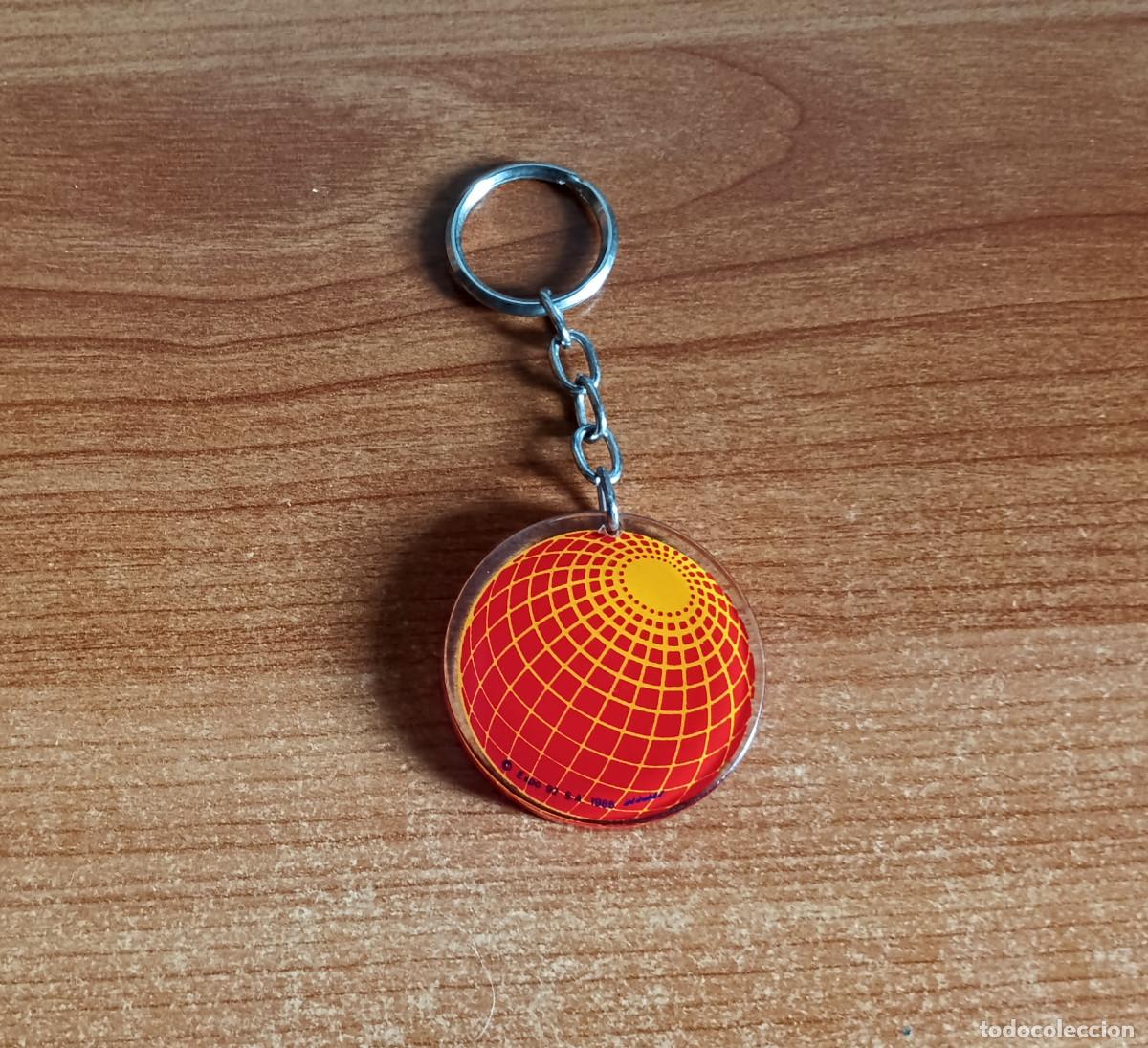 Sammlung von Schl&uuml;sselanh&auml;ngern: Llavero de la Expo92 de Sevilla