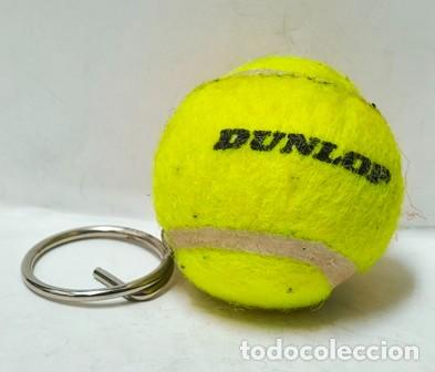 Sammlung von Schl&uuml;sselanh&auml;ngern: LLAVERO PELOTA DE TENIS DUNLOP - LLAV-28418 - B-1087
