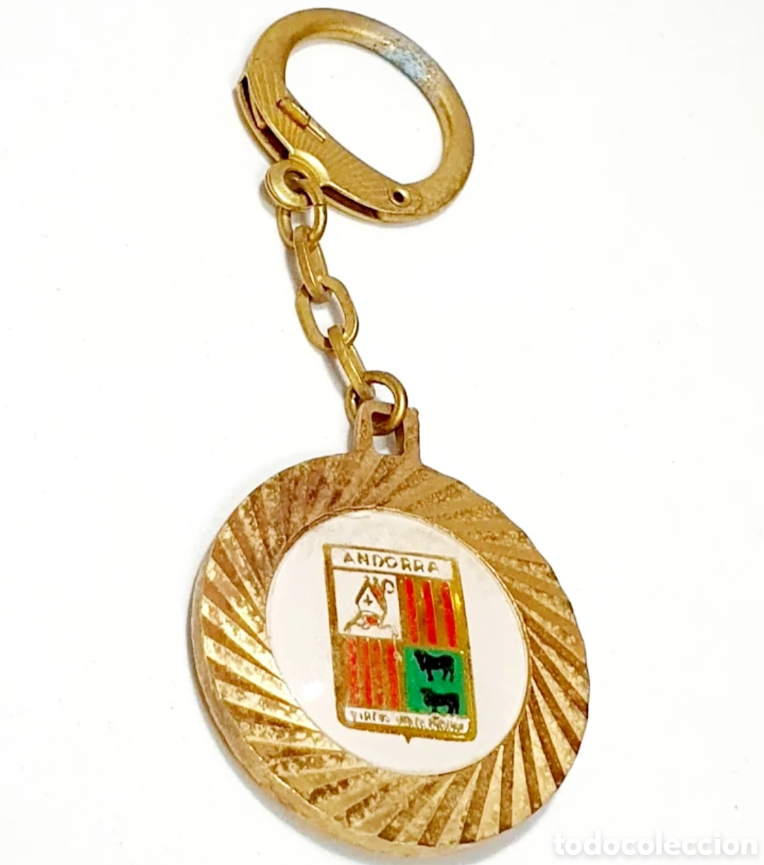 Collectionnisme de portes-cl&eacute;s: LLAVERO OPEL ANDORRA ORIGINAL DE LA &Eacute;POCA
