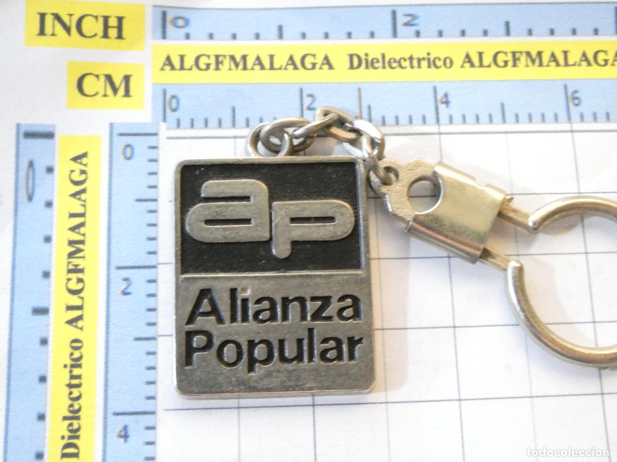 Coleccionismo de llaveros: LLAVERO POL&Iacute;TICO SINDICAL. ALIANZA POPULAR AP