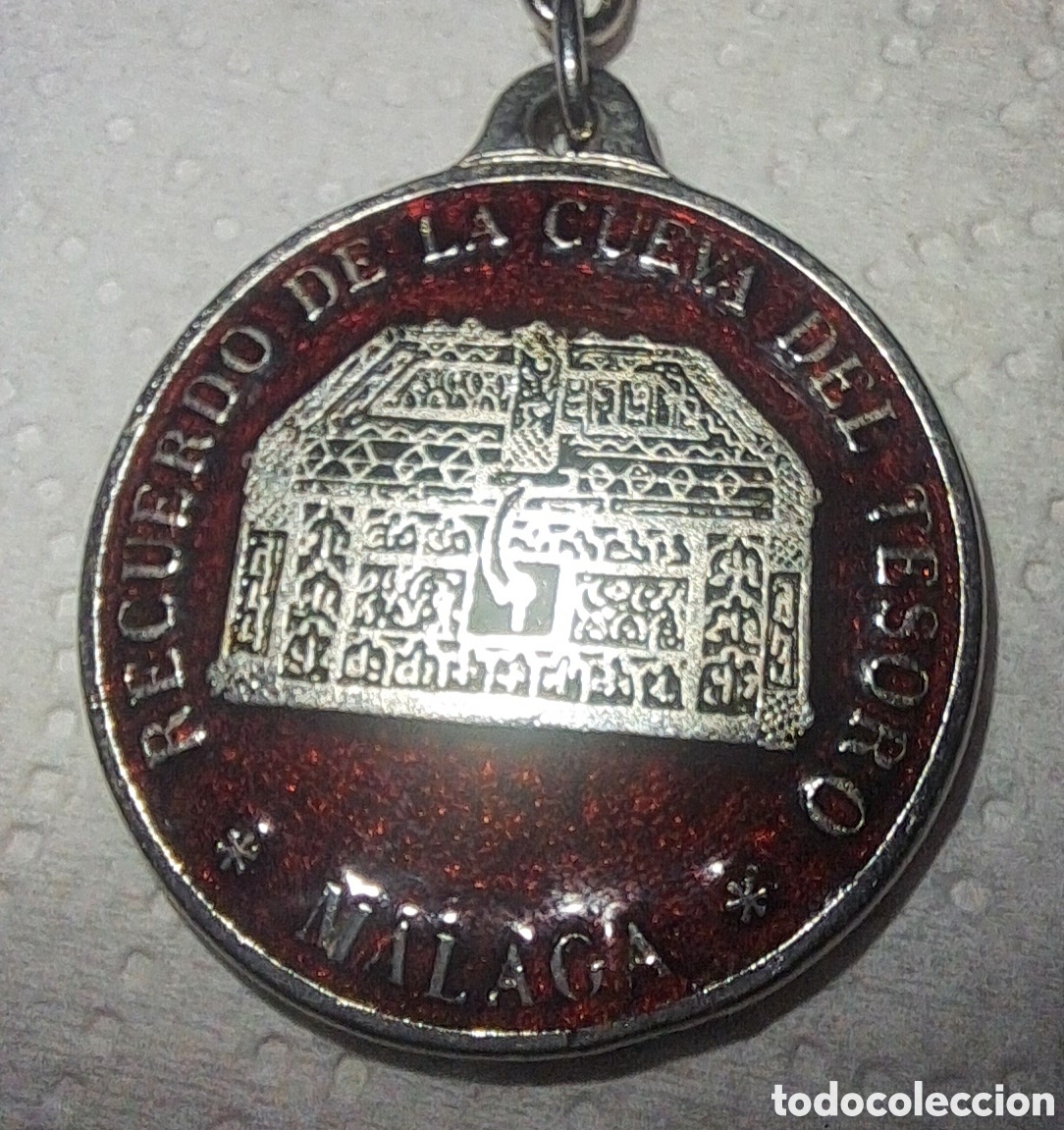 Collectionnisme de portes-cl&eacute;s: LLAVERO RECUERDO DE LAS CUEVAS DEL TESORO M&Aacute;LAGA