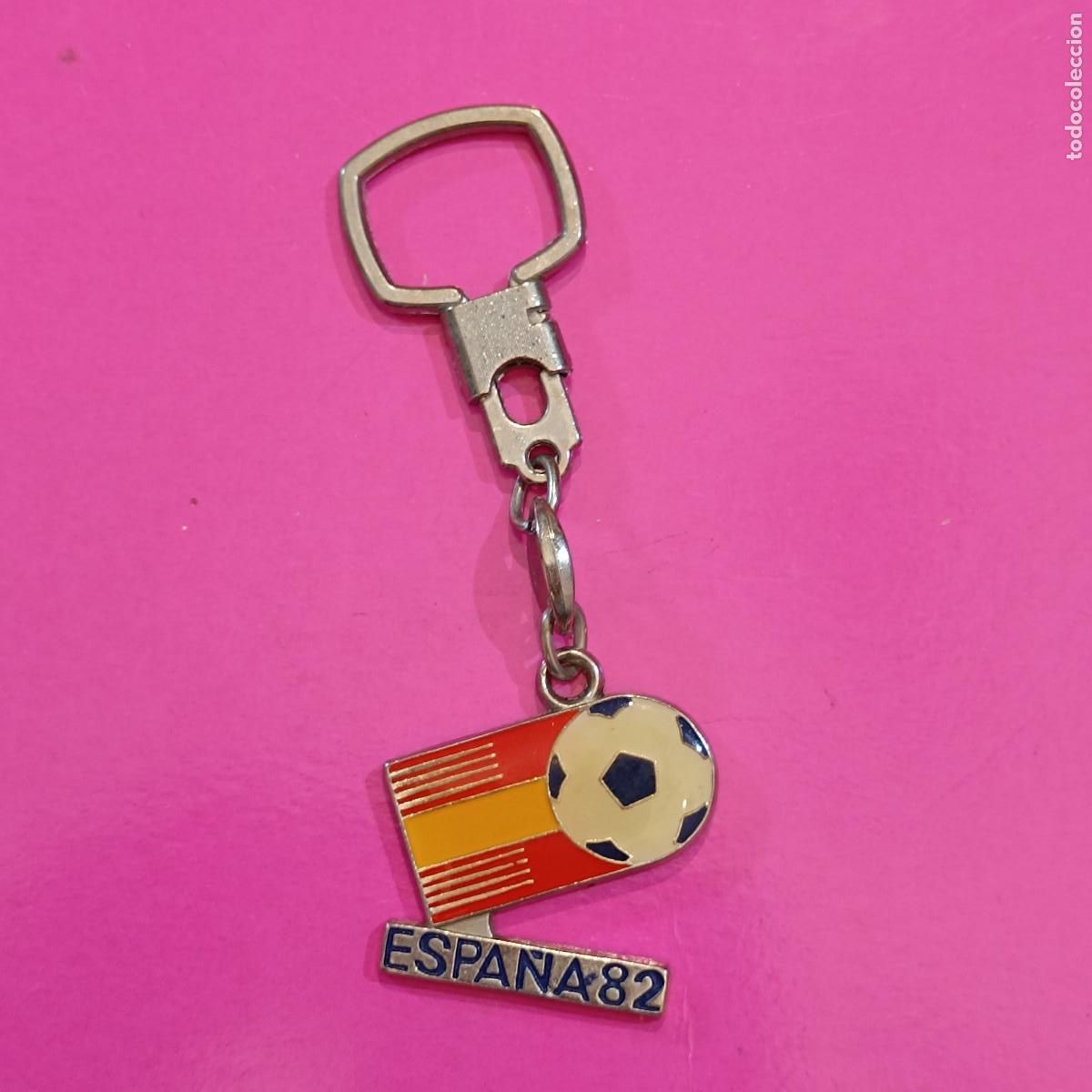 Colecionismo de porta-chaves: LLAVERO VINTAGE MUNDIAL DE FUTBOL ESPA&Ntilde;A 82. MYJ.