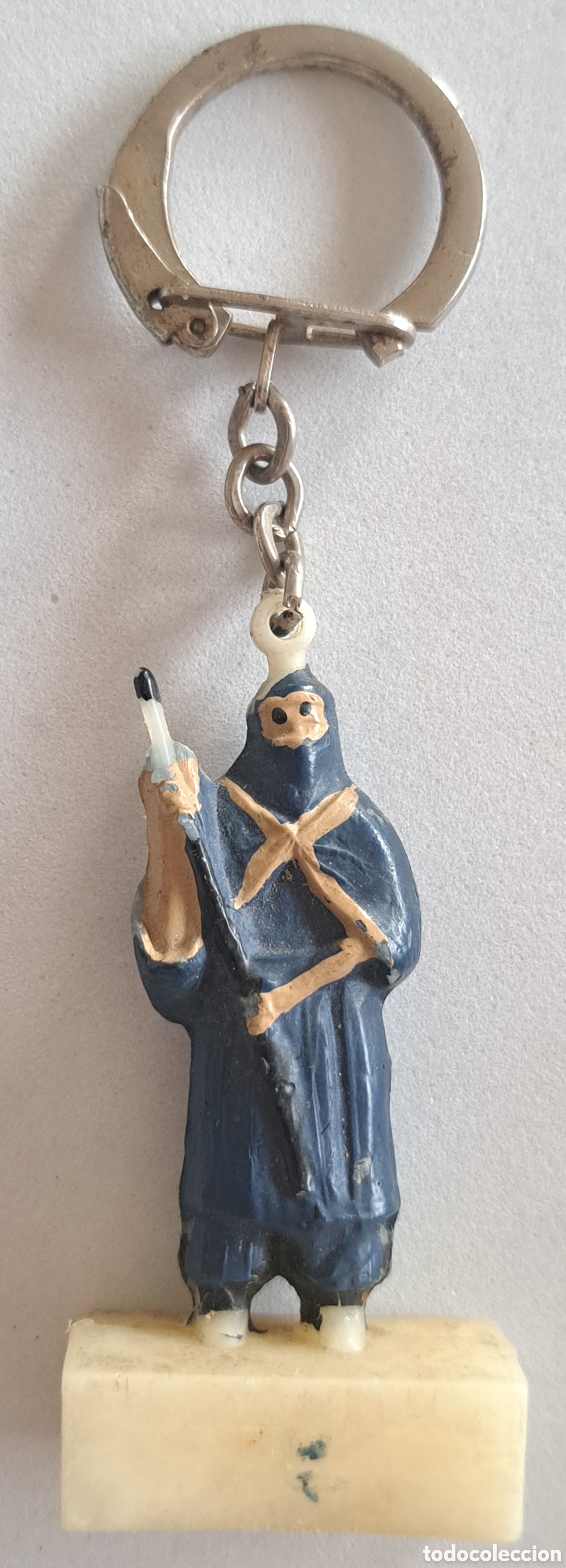 Collectionnisme de portes-cl&eacute;s: ANTIGUO Y BONITO LLAVERO TOUAREG DE PUBLICIDAD DE COUSCOUS BRET - A&Ntilde;OS 60 70 - RARO -