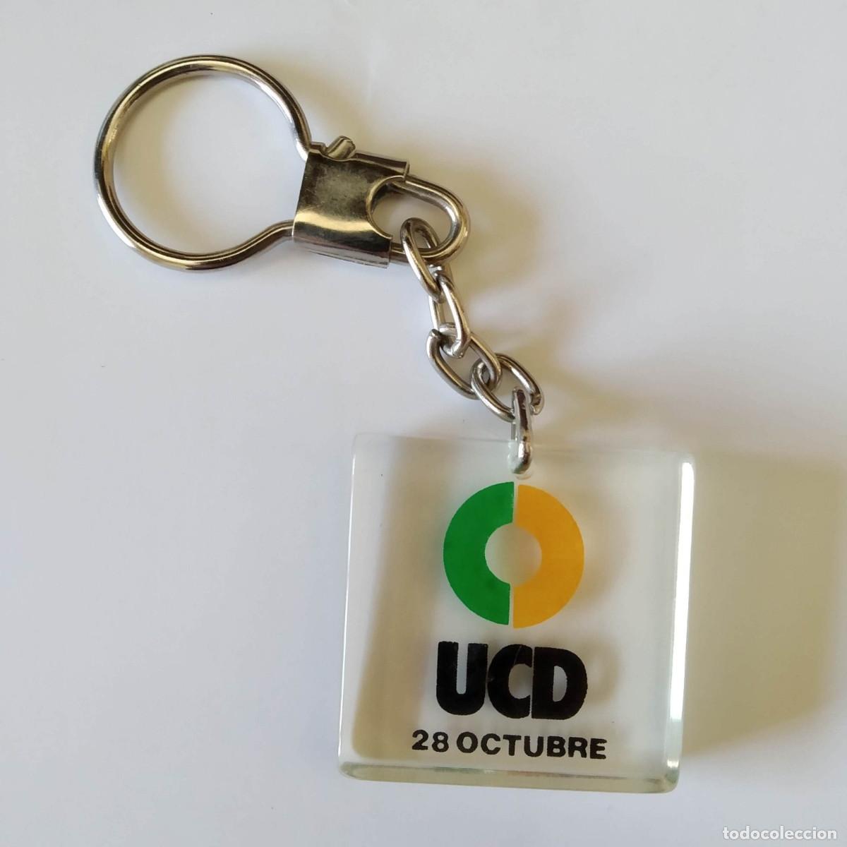 Coleccionismo de llaveros: Llavero UCD (Uni&oacute;n de Centro Democr&aacute;tico) - Foto 1