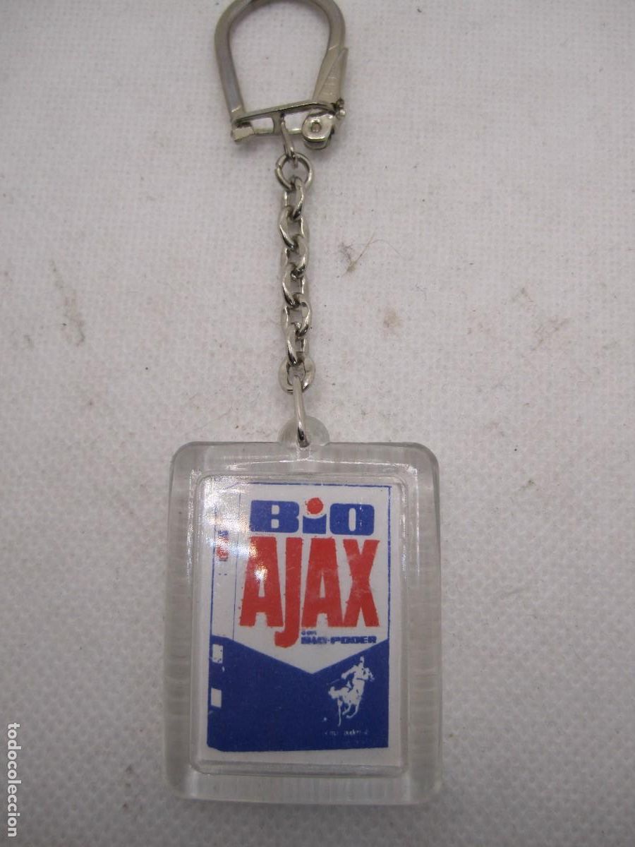 Coleccionismo de llaveros: llavero bio ajax el nombre mas poderoso - Foto 1