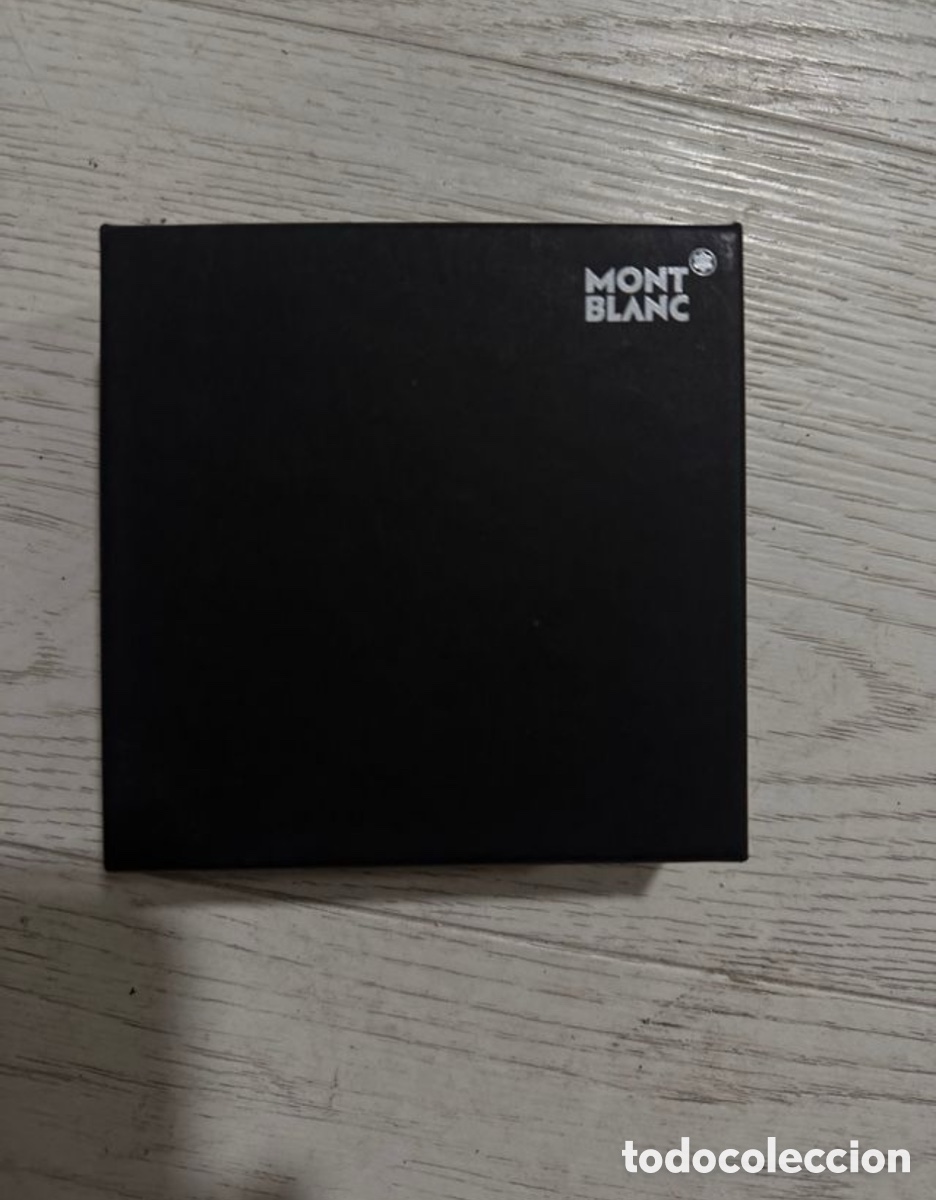 Coleccionismo de llaveros: Br&uacute;jula mont blanc con caja - Foto 3