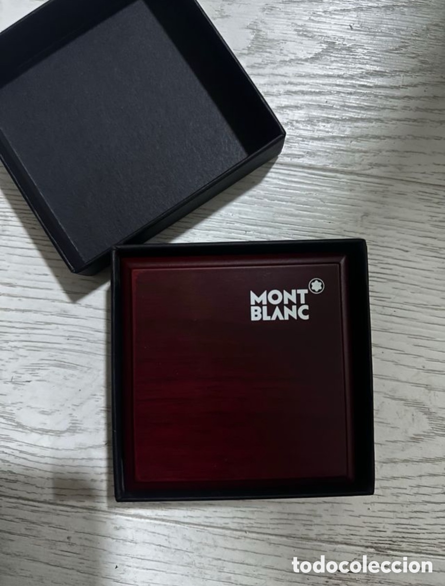Coleccionismo de llaveros: Br&uacute;jula mont blanc con caja - Foto 1