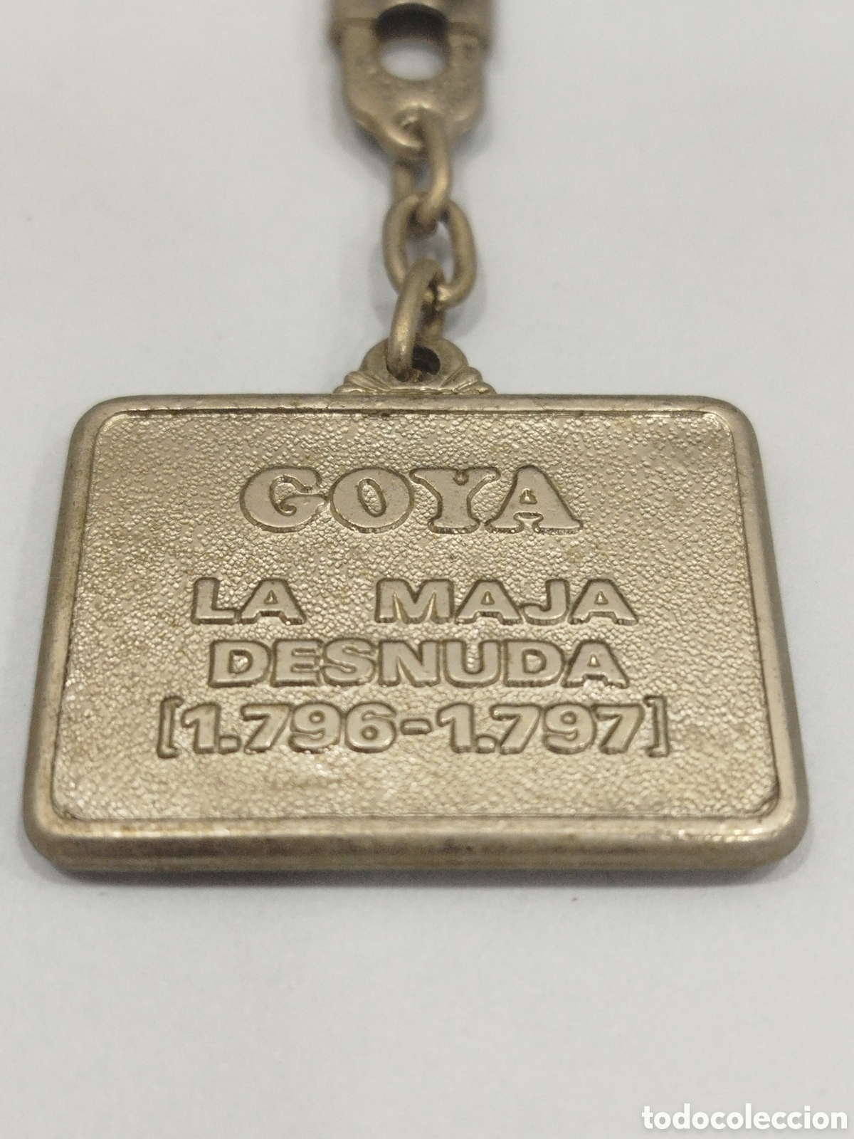 Coleccionismo de llaveros: Llavero Goya La maja desnuda - Foto 3